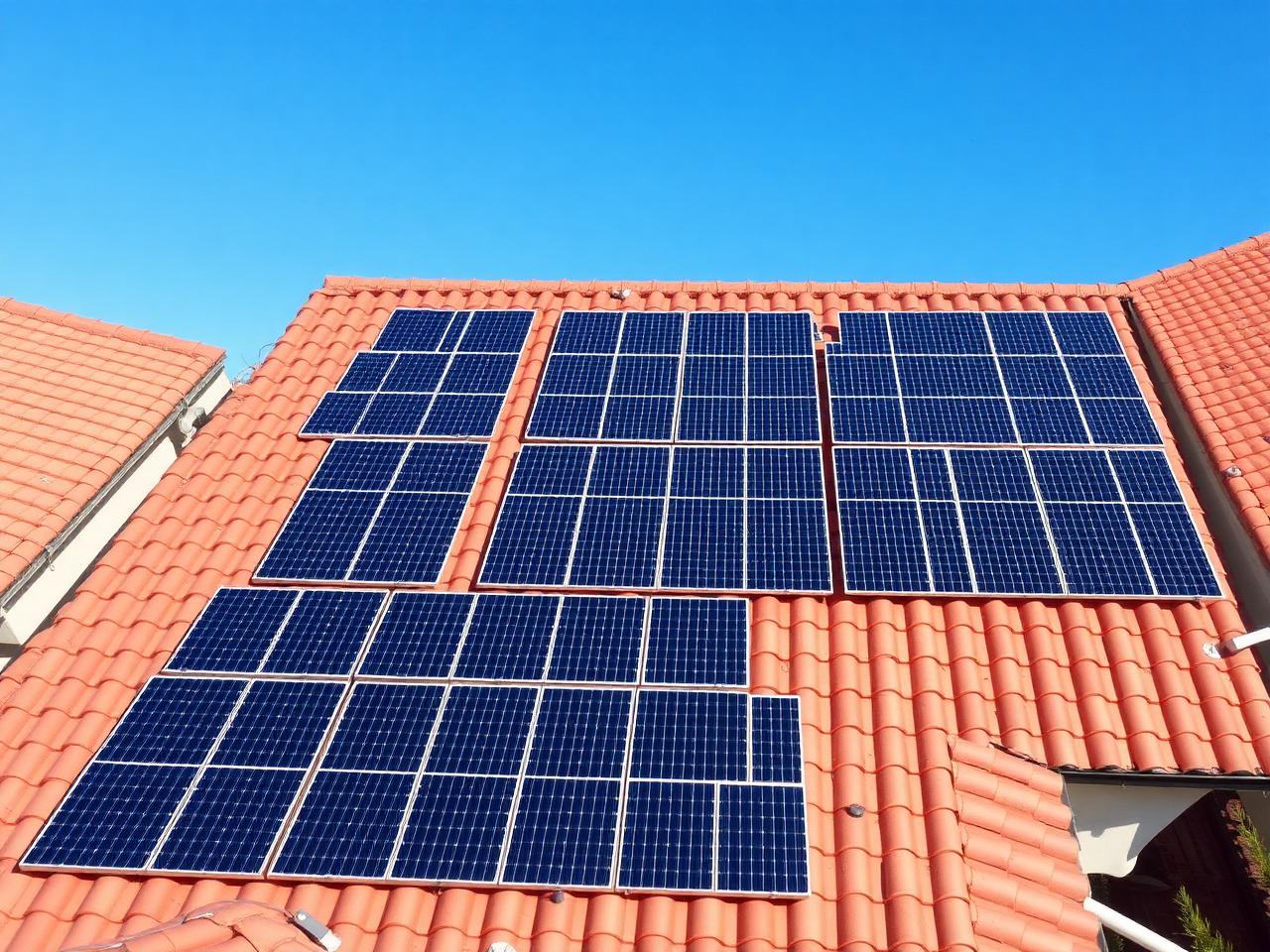 Solar installation in Mission, TX