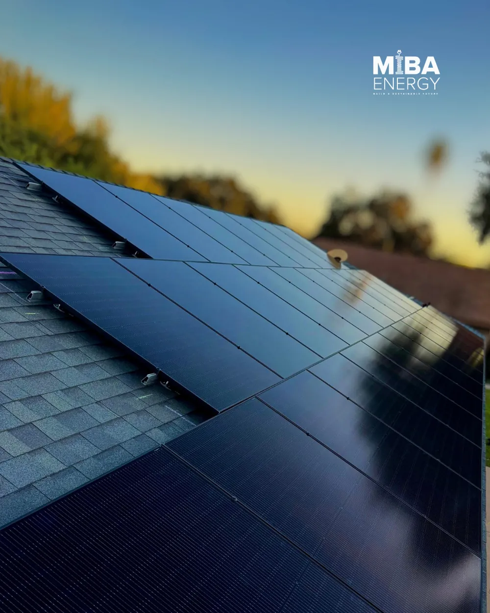 Home solar panel installation by MIBA Energy in Harlingen, TX