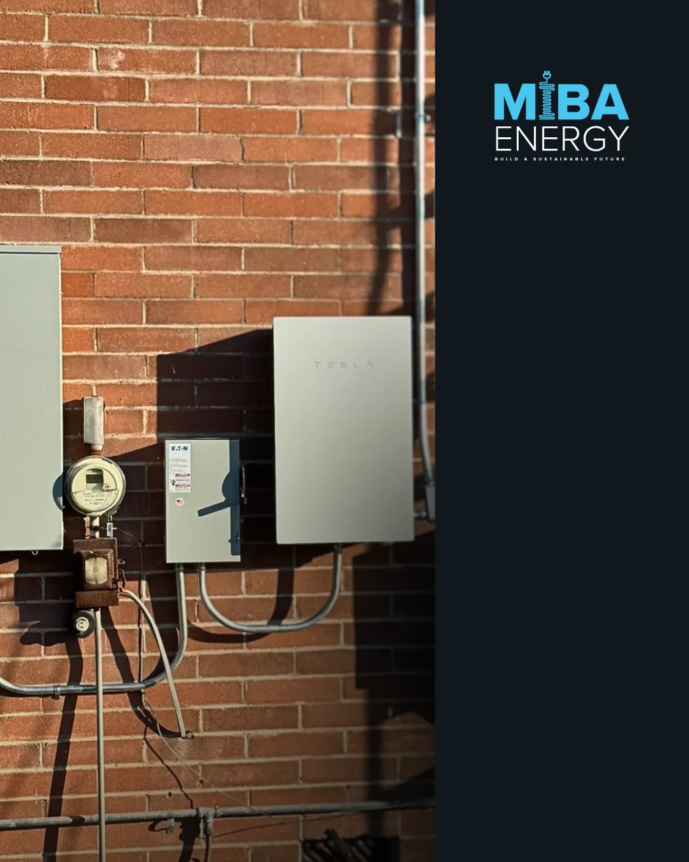 Solar battery backup installation by MIBA Energy in San Benito, TX