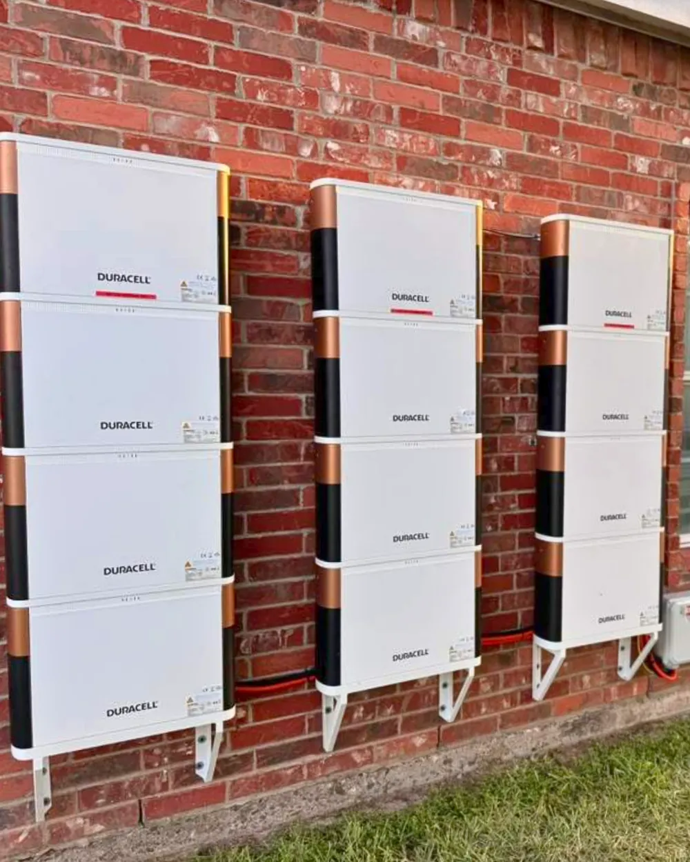 Solar battery storage installation by MIBA Energy in Weslaco, TX